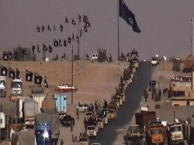 Phien quan IS chiem thanh co Palmyra cua Syria