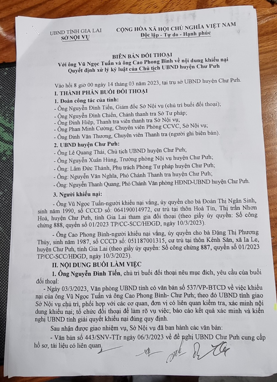 Gia Lai: Huy quyet dinh ky luat do sai sot trinh tu thu tuc-Hinh-2