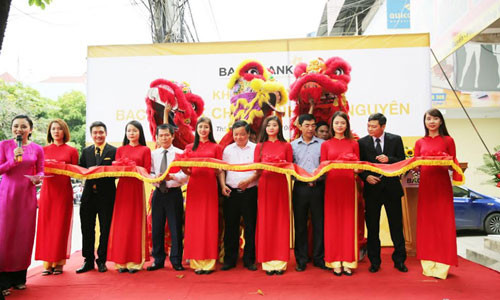 BAC A BANK khai truong Chi nhanh tai Thai Nguyen