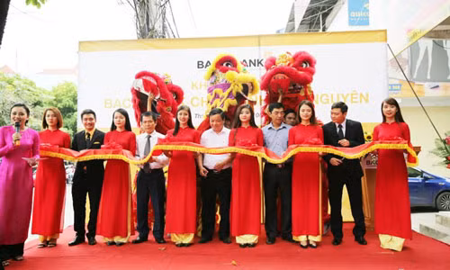 BAC A BANK khai truong Chi nhanh tai Thai Nguyen
