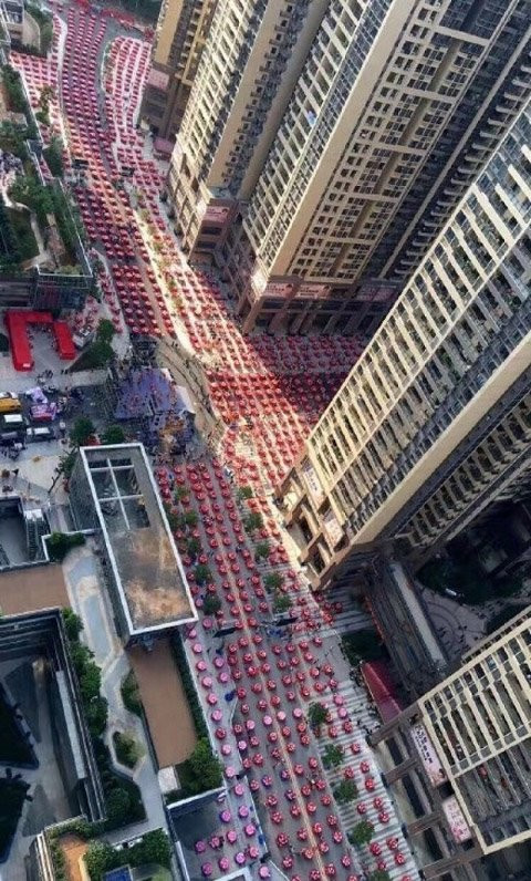 Sáu năm trước, nơi này từng là nhà ở của 1.496 hộ gia đình của thôn Dương Kỳ - một thôn làng có bề dày hơn 900 năm lịch sử của Quảng Đông