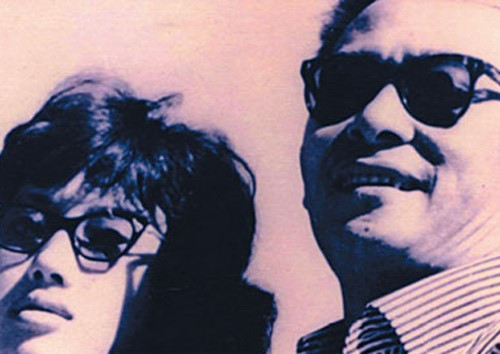 Phạm Duy và Lệ Lan, mối tình làm nên cảm hứng của bản Cỏ hồng. Ảnh: tư liệu tác giả.