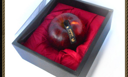 Để tạo thêm niềm tin cho khách hàng, thông tin còn cho biết loại táo nêu trên được trồng ở khu vườn rất đặc biệt, tọa lạc tại vùng đất thiêng liêng dưới chân nhóm 3 ngọn núi Dewa Sanzan (quận Yamagata, Nhật Bản), theo Oddity Central.