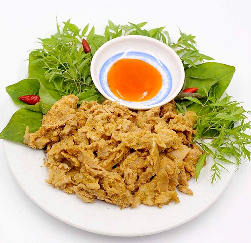 Món chịn xồm được ủ từ 4-5 ngày là có thể ăn được. Ảnh: tuhaovietnam.