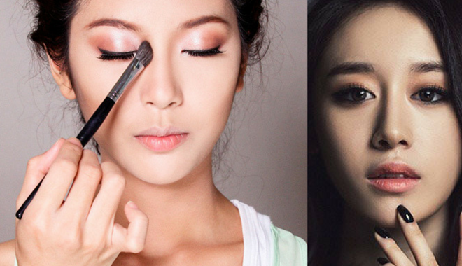 Sau đó, bạn hãy tán đều các đường vẽ một cách khéo léo để chiếc mũi trông thật tự nhiên. Ảnh: bestie.