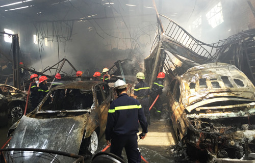 Xac dinh nguyen nhan vu chay thieu rui The gioi Di dong