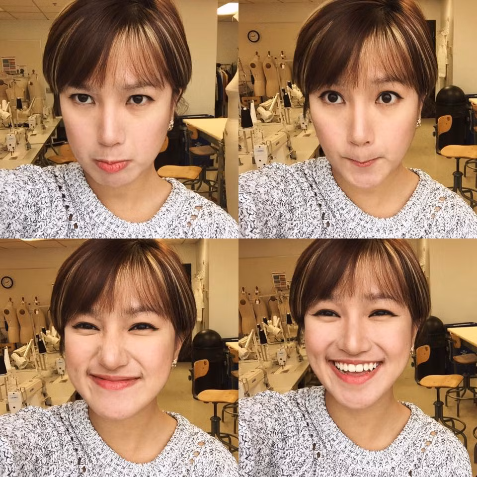 Được so sánh với Min Ha Ri trong "She Was Pretty", Thuỳ Trang cảm thấy rất bất ngờ. Cô nàng cho rằng khuôn mặt mình và Ha Ri chỉ giống nhau một phần còn về phong cách, thời trang thì có nhiều điểm khác biệt. Là một nữ sinh ngành thiết kế thời trang nên Thuỳ Trang rất chịu khó nắm bắt, áp dụng các xu hướng mới để bản thân xinh đẹp, hiện đại hơn.