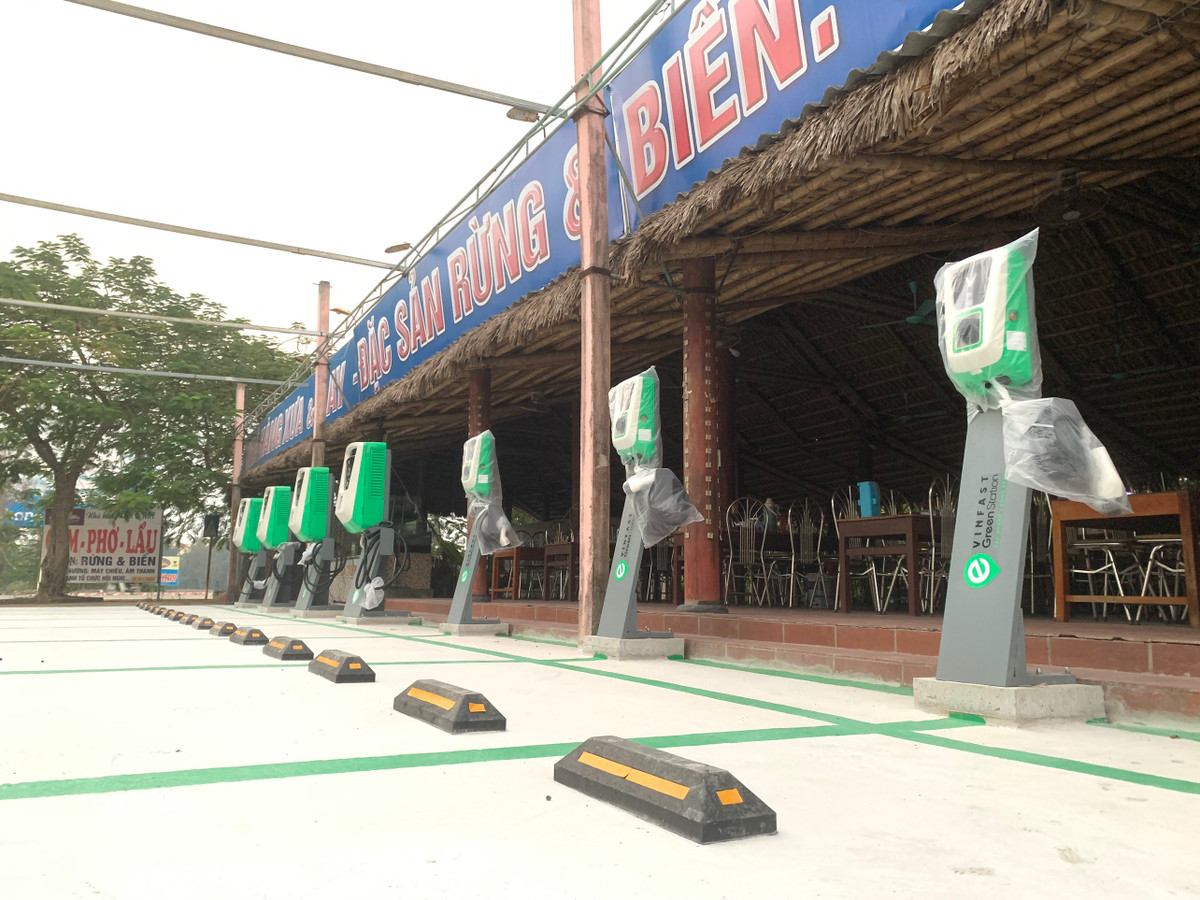 Chị Yến (Giao Thủy, Nam Định) cho biết: “Tình cờ nhìn thấy trạm sạc xe điện ngay trung tâm du lịch Quất Lâm tôi thực sự ấn tượng. Nổi bật giữa cảnh hoang tàn, đổ nát bởi những căn nhà đang bị phá dỡ là trạm sạc điện hiện đại này. Hy vọng, Quất Lâm sẽ sớm hoạt động trở lại với mô hình du lịch đặc sắc để thu hút khách du lịch".