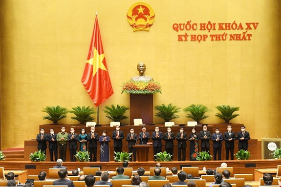 Quoc hoi khoa XV hop ky hop bat thuong lan thu nhat