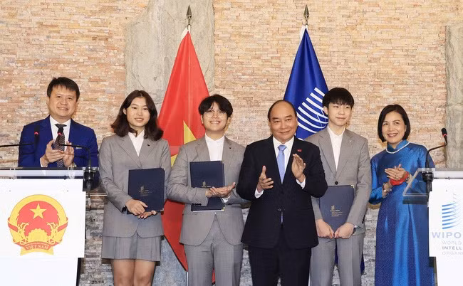 Viet Nam nhan danh hieu Dai su tre so huu tri tue tu WIPO