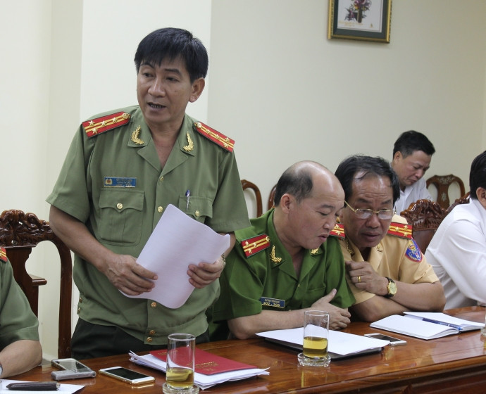 Trong quá trình điều tra vụ án, đại tá Bùi Hữu Danh nói sẽ thanh tra toàn bộ cán bộ và xử lý nghiêm nếu có sai phạm.