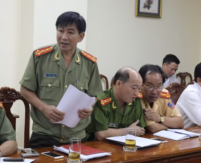 Trong quá trình điều tra vụ án, đại tá Bùi Hữu Danh nói sẽ thanh tra toàn bộ cán bộ và xử lý nghiêm nếu có sai phạm.