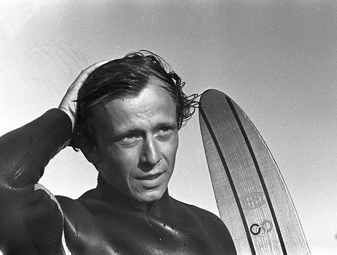 Nhà vô địch lướt ván của Liên Xô năm 1970.