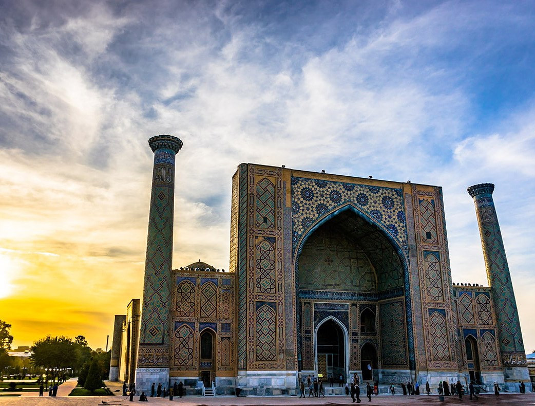 Uzbekistan thuộc Trung Á (xếp thứ 34/52).