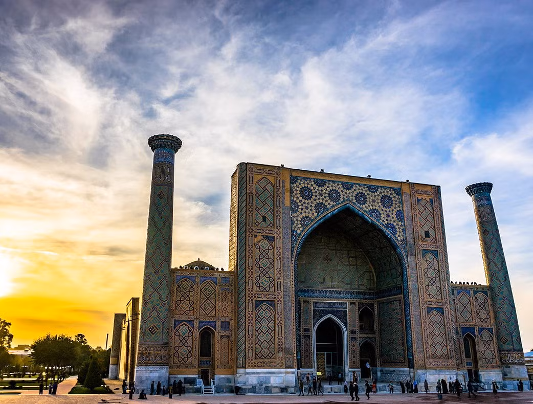 Uzbekistan thuộc Trung Á (xếp thứ 34/52).