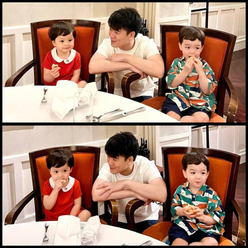 Gấu và Thỏ được nhận xét càng lớn càng đáng yêu.