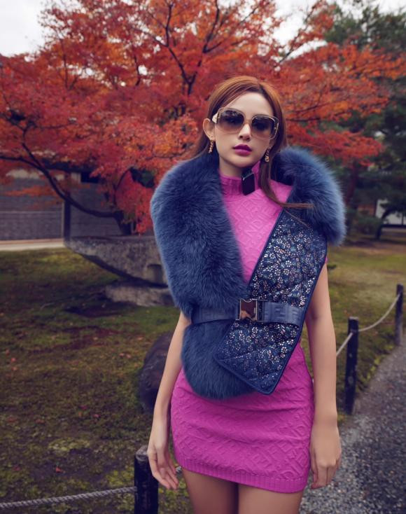 Trong chuyến đi đến Nhật Bản mới đây, Huyền Baby đã lưu lại được nhiều ảnh đẹp.