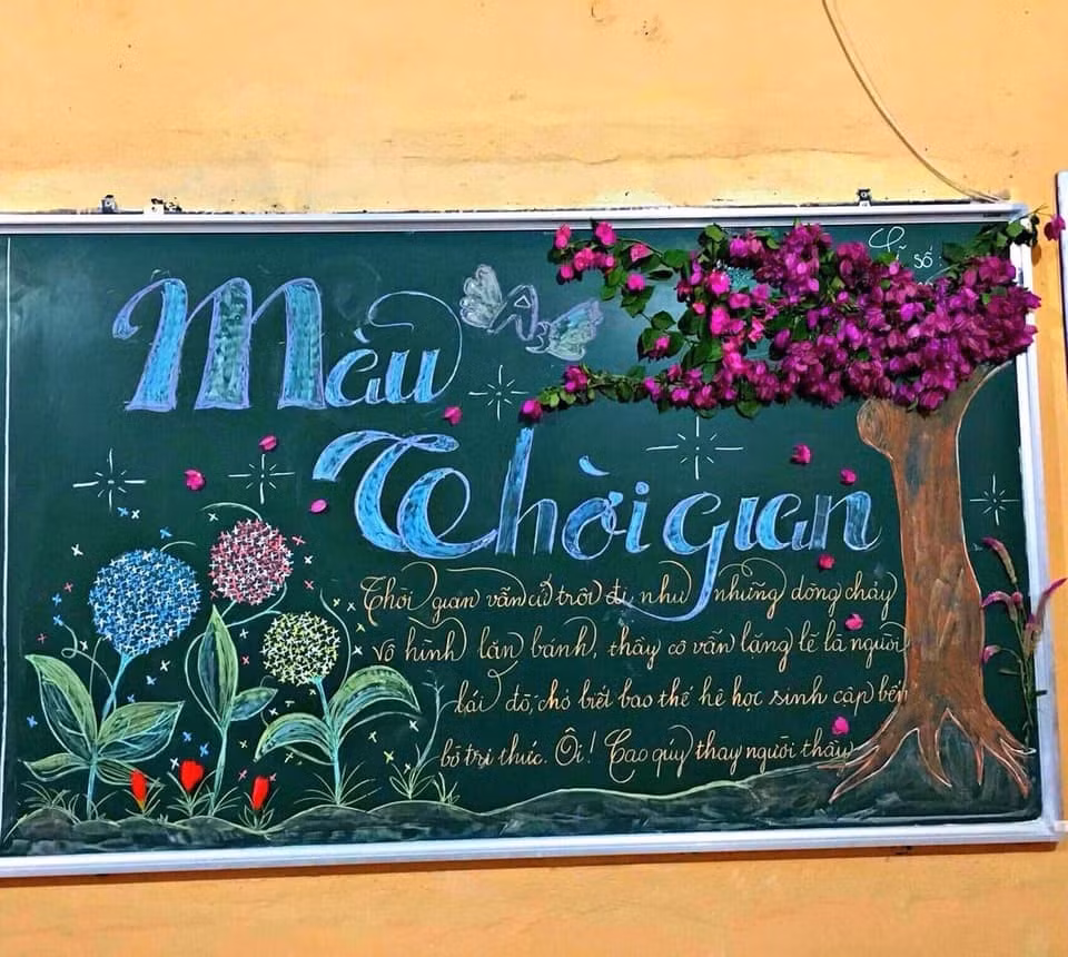 Với một chiếc bảng có diện tích không quá rộng, thế nhưng chỉ bằng một lời ngỏ đầy tình cảm, hay là một khổ thơ ngắn đầy những nỗi niềm dài 3 - 4 dòng.