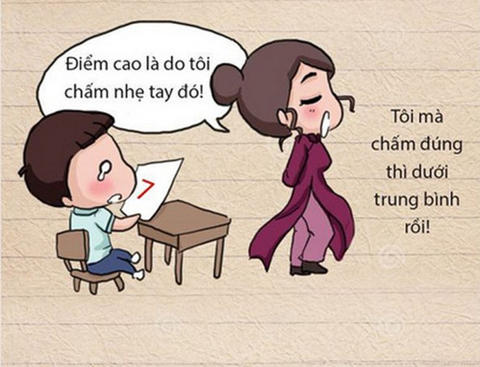 Dù ở đâu, học trường nào thì những câu nói của thầy cô giáo như "Lớp như cái chợ vỡ", "Tôi chưa thấy lớp nào như cái lớp này" cũng vô cùng quen thuộc với bao thế hệ học sinh. Ảnh: Tổng hợp