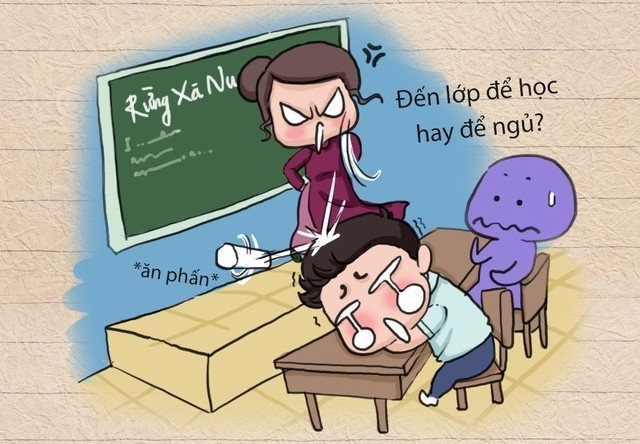 Câu nói của thầy cô đã theo suốt những năm tháng ngồi trên ghế nhà trường, sau này lớn khôn trở thành những nỗi nhớ vô vàn về trường lớp và thầy cô cũ.