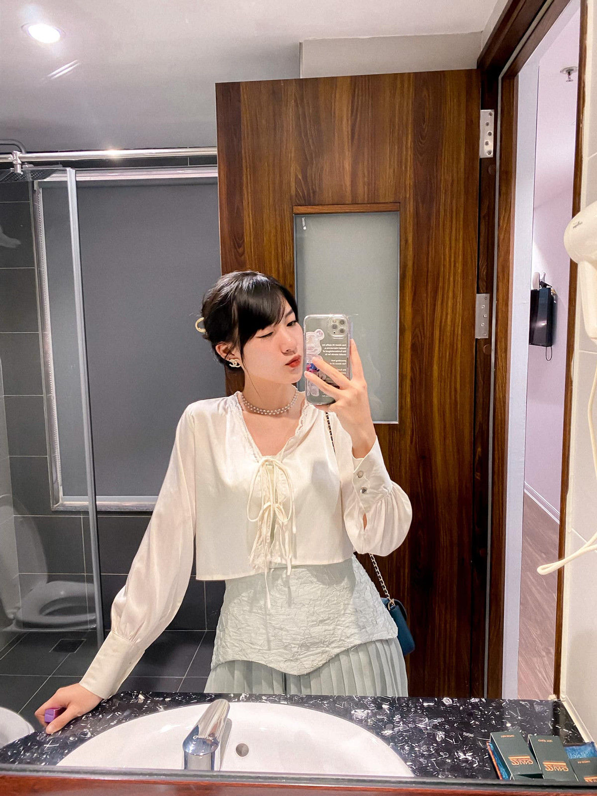 Đặc biệt với niềm đam mê bóng đá cô tham dự sự kiện này với mục đích gặp gỡ và giao lưu với những người cùng sở thích. Ảnh: FBNV