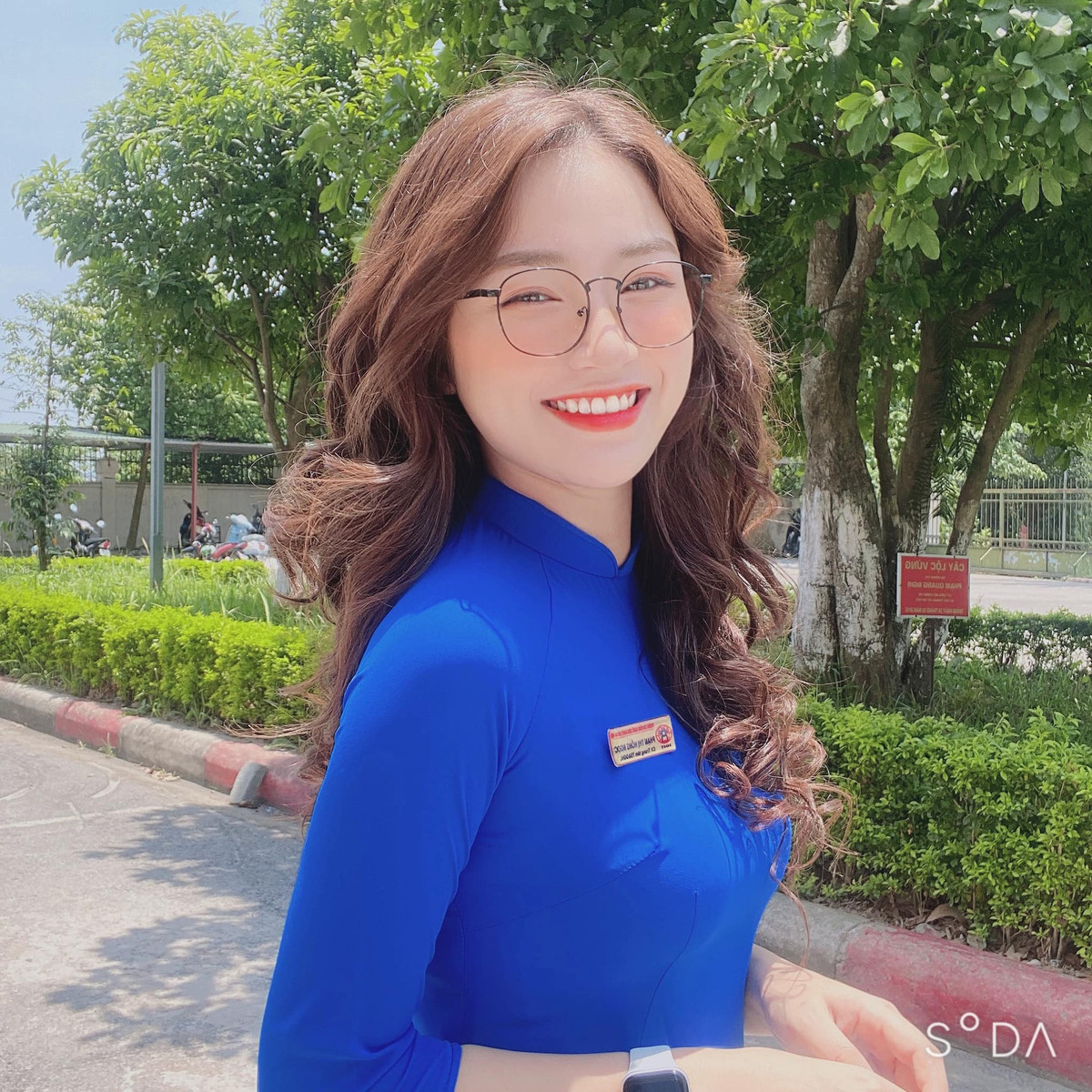 Cho đến thời điểm hiện tại, cô giáo Tiêu Ngọc đã có một lượng người hâm mộ đáng kể. Ảnh: FBNV