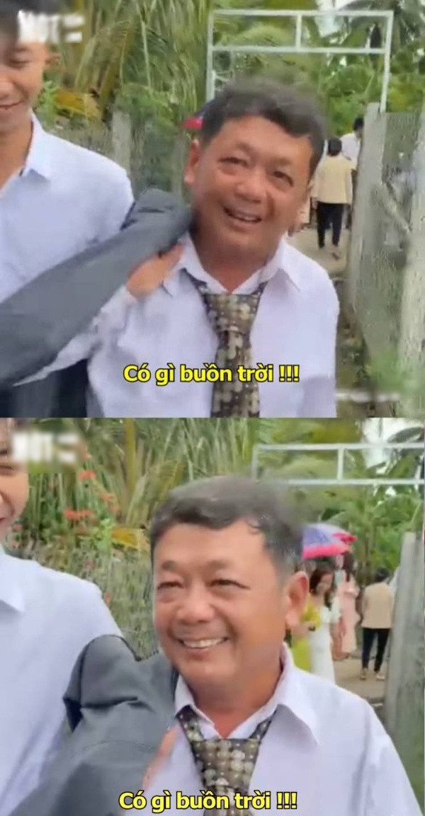 Trước đó, câu chuyện người bố bật khóc “như mưa” sau khi đưa con gái về nhà chồng cũng thu hút không ít sự quan tâm.