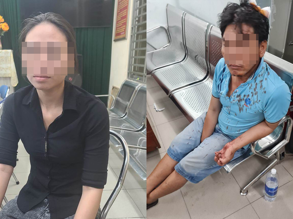  Bị đánh vì quỵt tiền mua dâm, người đàn ông hoang báo bị cướp: Ngày 17/11, sau khi mua dâm, Nguyễn An (SN 1985, ngụ quận 3, TP HCM) không có tiền trả nên đưa điện thoại, nhẫn vàng cho N.T.T.T (SN 1997, ngụ quận 1) làm tin rồi cùng T đến nhà người quen mượn tiền. Thấy An không mượn được tiền trả cho mình T. bực tức cùng nhóm đối tượng đánh An. An đến Công an trình báo mình bị cướp tài sản. Hiện vụ việc đang được cơ quan chức năng điều tra, làm rõ. (Nguyễn An (phải) và cô gái tên T.)