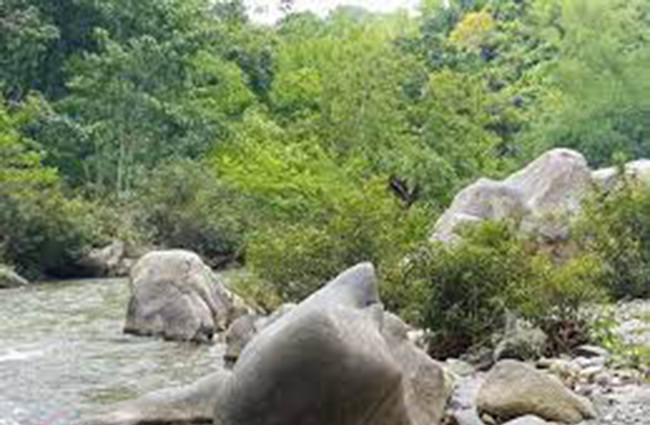 Trong đêm tối mịt mùng, Khỏ tức tốc vác thi thể vợ, men theo lối mòn mang xuống khe suối Nậm Cuổi cách nhà vài trăm mét để phi tang. Tại đây, Khỏ đã nhét thi thể chị Vấn vào hốc sâu, sau đó dùng đất đá vùi lấp lại. (Ảnh minh hoạ, nguồn ảnh: Internet)