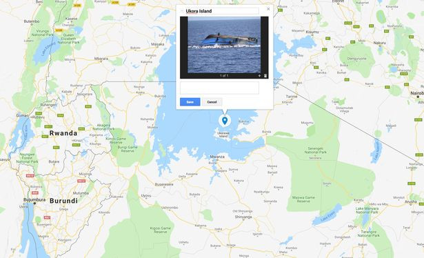 Theo nhà điều hành dịch vụ tàu phà quốc gia Temesa, con phà chìm tại vị trí cách bến tàu gần đảo Ukara vài mét. Ảnh: Mirror.