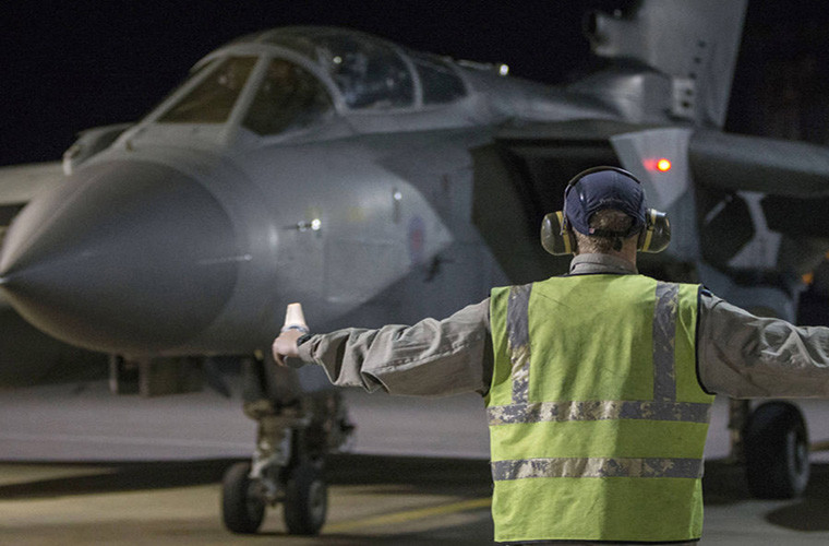 Trong khi đó, một số quốc gia như Đức, Canada và Thổ Nhĩ Kỳ lại lên tiếng bày tỏ sự ủng hộ đối với liên quân Mỹ. Ảnh: Getty.