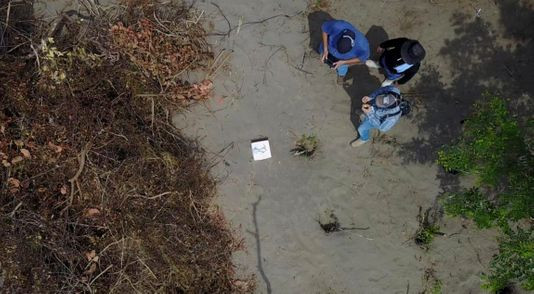 Phat hien mo tap the hang tram nguoi tai Mexico