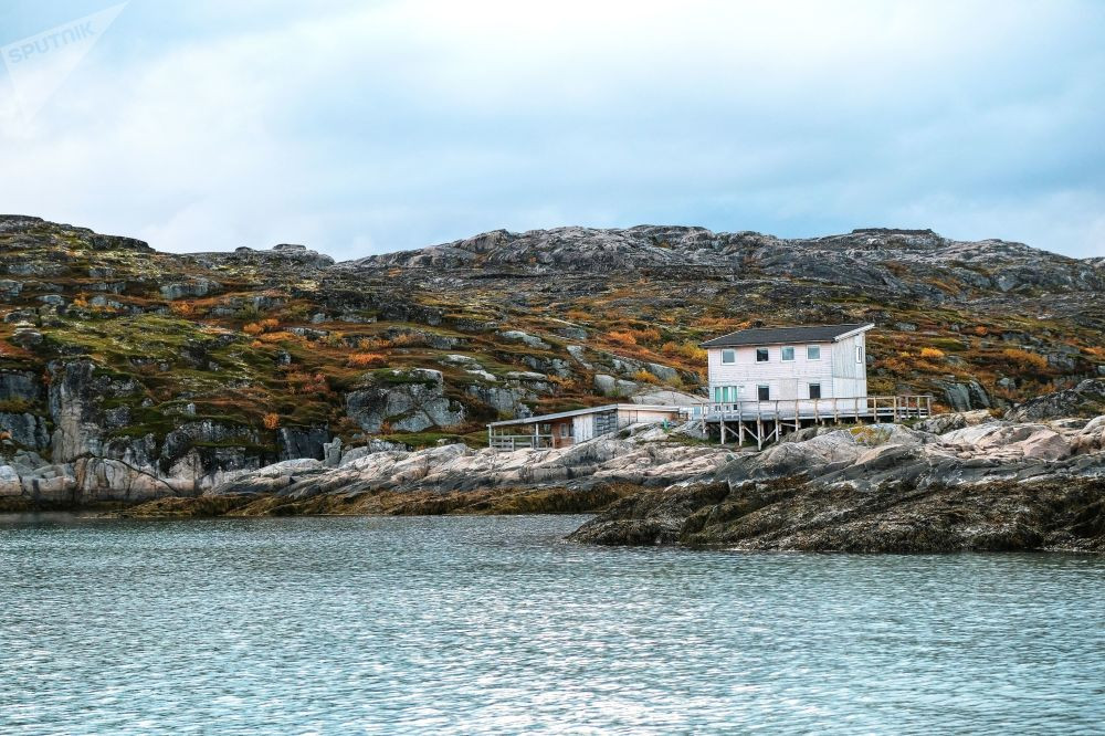 Ảnh chụp tại bán đảo Nemetsky thuộc vùng Murmansk.