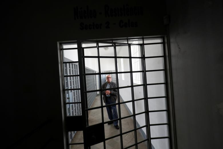 Ông Domingos trở lại thăm nhà tù chính trị này sau hàng chục năm.