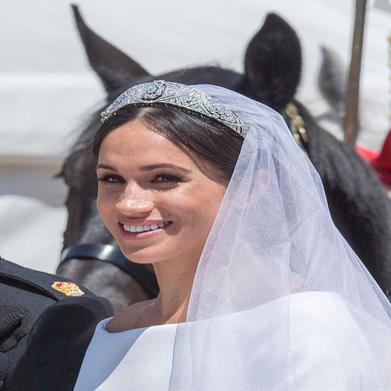 Cô dâu Meghan Markle xinh đẹp trong ngày cưới tại Lâu đài Windsor hôm 19/5.