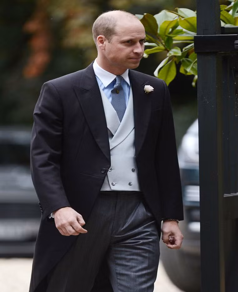 Hoàng tử William tới dự lễ cưới của cặp đôi Sophie Carter và Robert Snuggs.