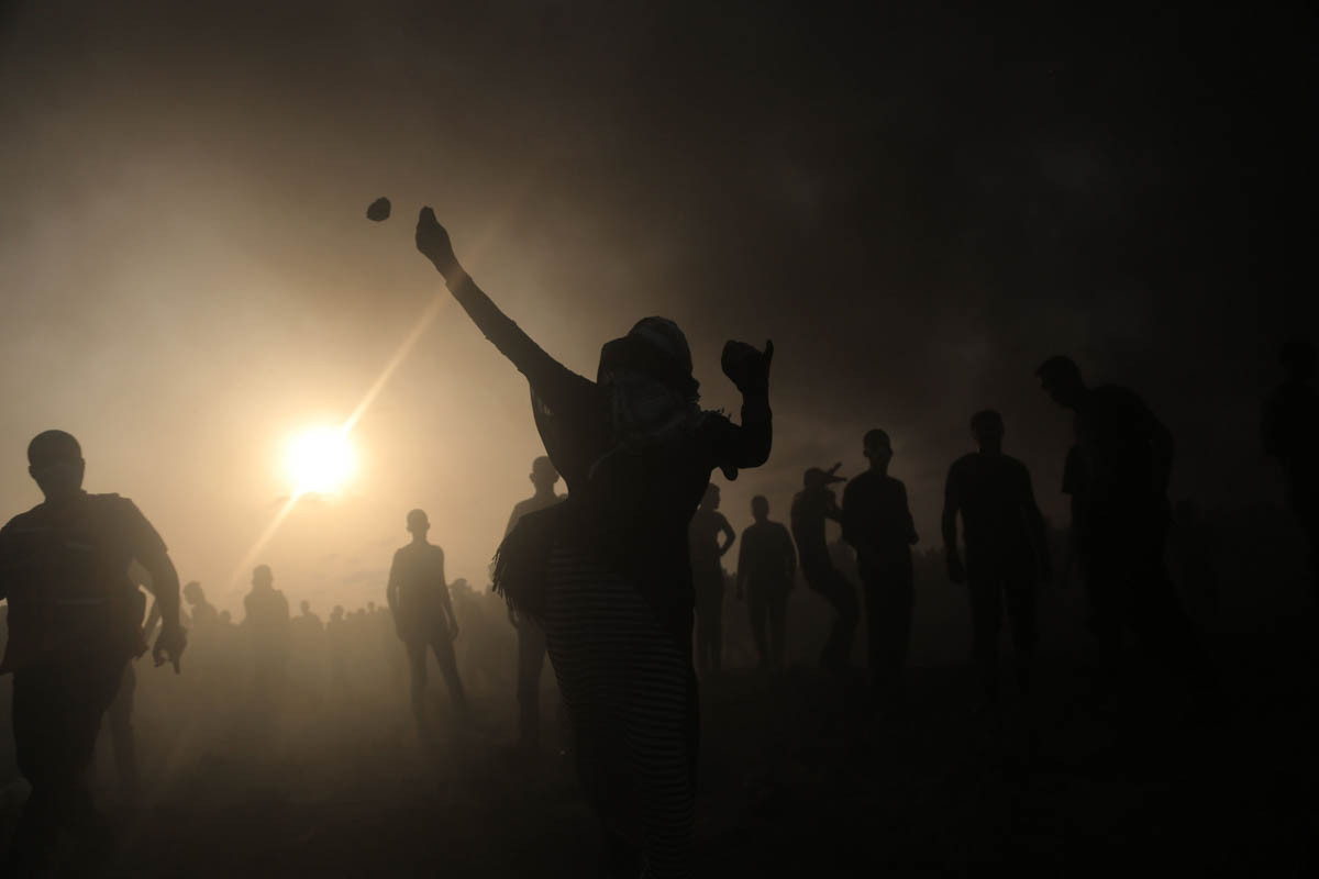 Toan canh 6 thang chim trong mau lua va bieu tinh tai Gaza-Hinh-13