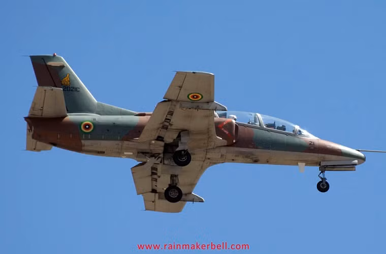 Trong khi đó dòng máy bay phản lực có khả năng vũ trang của Zimbabwe duy nhất chỉ có máy bay huấn luyện phản lực Hongdu JL-8 do Trung Quốc chế tạo, còn lại đều là máy bay cánh quạt đa dụng. Nguồn ảnh: far-maroc.