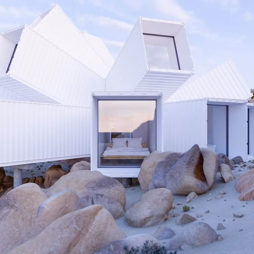 Chủ sở hữu ngôi nhà là nhà một nhà sản xuất phim có niềm say mê nuôi dưỡng các dự án sáng tạo. Hãy cùng ngắm nhìn một số hình ảnh về ngôi nhà container độc đáo sau đây.