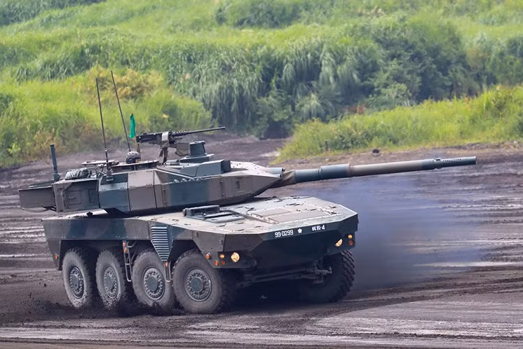 Xe chiến đấu MCV (Maneuver Combat Vehicle) do Nhật Bản nghiên cứu phát triển, được thiết kế để tiêu diệt thiết giáp và binh lính đối phương bằng pháo tăng nòng rãnh L7 105 mm và súng máy đồng trục 7,62 mm. Nguồn ảnh: Reddit