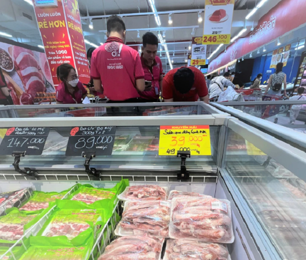 Thit heo Braxin, Canada o at ve Viet Nam