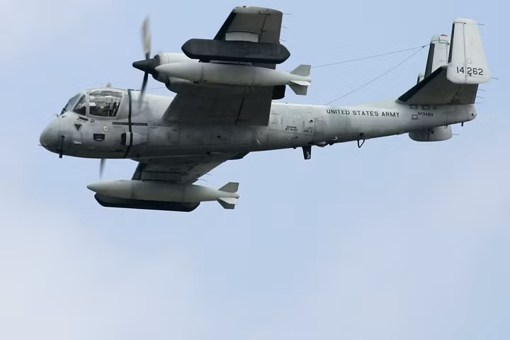 Đây là máy bay trinh sát chiến thuật của lục quân Mỹ. Nguồn ảnh: WBD.