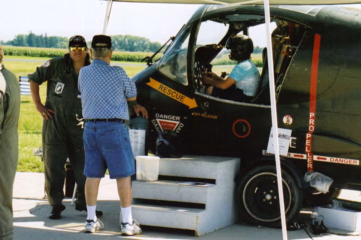 Máy bay được trang bị 2 động cơ, mỗi động cơ có công suất 1.400 mã lực.Nguồn ảnh: WBD.