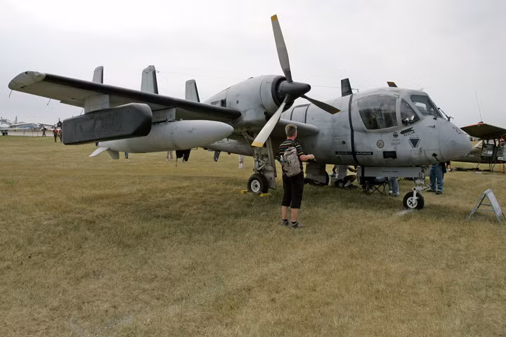 Nó có cả thiết bị quét hình ảnh hồng ngoại, radar SLAR và hệ thống chặn radar tình báo điện tử.Nguồn ảnh: WBD.