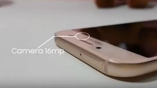 Bộ camera trước sau của Galaxy A5 2016 là 5/13 MP nhưng của Galaxy A5 2017 sẽ là 16/16 MP trước sau. Ảnh: Samfan Vietnam/Youtube.