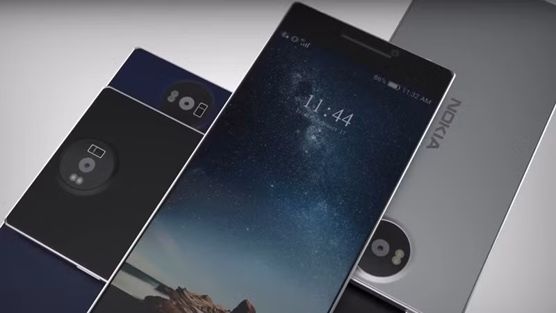 Mẫu Nokia 8 được tạo ra bởi Concept Creator và chuyên trang concept-phones đăng tải được cho là lên ý tưởng dựa trên những rò rỉ từng xuất hiện trước đó.
