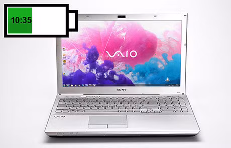 Sony VAIO SE sẽ có thời lượng pin tới 10 giờ 35 phút.