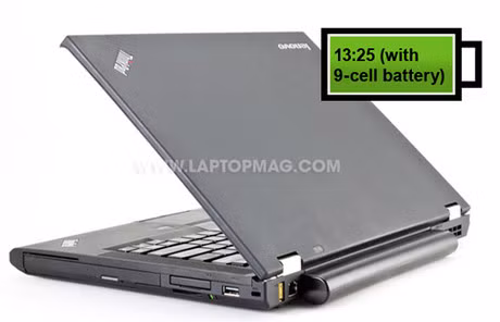Lenovo ThinkPad T430 có bàn phím thuộc hàng tốt nhất hiện nay, bên cạnh đó việc thêm chi phí nâng cấp lên pin 9 cell cho thiết bị sẽ giúp thiết bị này có thể hoạt động liên tục trong 13 giờ 25 phút.