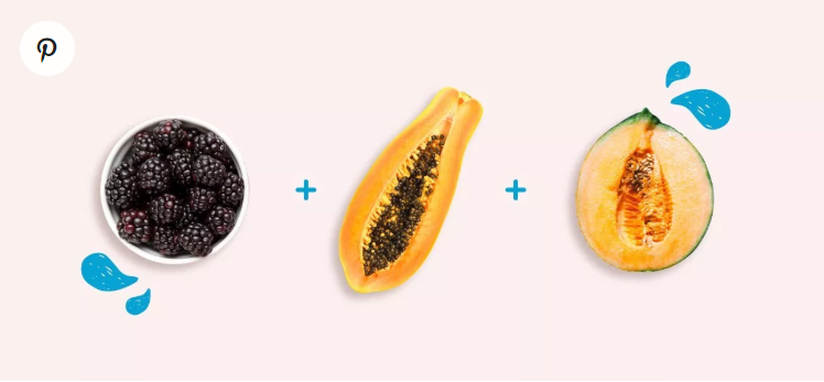 Combo 5: Quả mâm xôi đen, đu đủ, dưa vàng. Đây là combo rất tốt cho vẻ đẹp của bạn, giúp làn da của chúng ta sáng và tóc khỏe và bóng mượt. Ảnh: healthline.