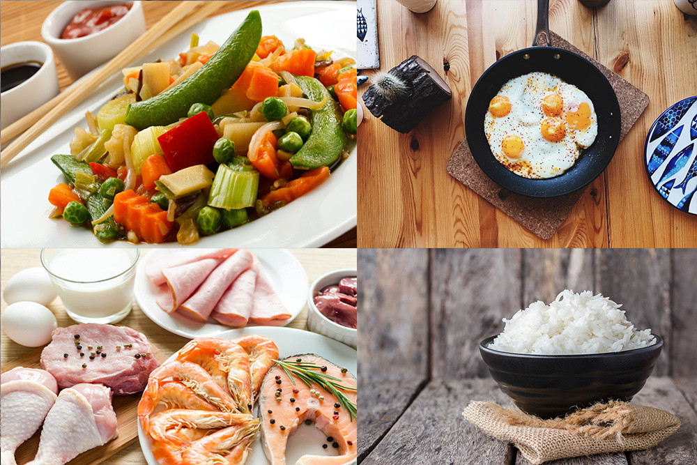 Do đó, bạn nên chọn thực phẩm ăn buổi trưa là thức ăn nhẹ, dễ tiêu hóa để cơ thể không cảm thấy bị “quá tải”. Ảnh: curcumingold.